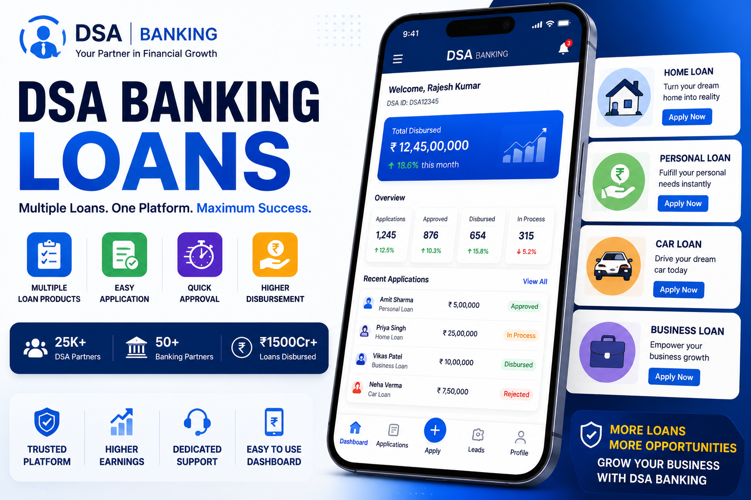 DSA Banking Loans
